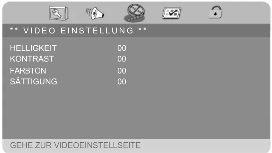 MEDION MD 84484 LIFE E72044 - 11.4.VIDEO SETUP MENU - 1