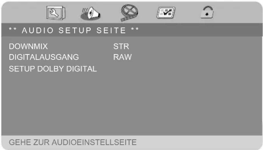 MEDION MD 84484 LIFE E72044 - 11.3.AUDIO SETUP MENU - 1