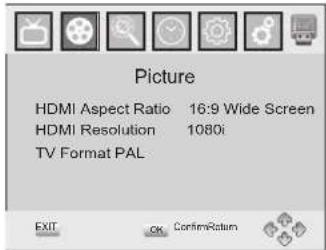 LENCO DVP9412 - Video Setting - 1