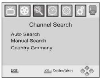 LENCO DVP9412 - Kanalsuche - 1