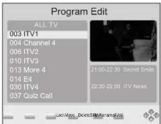 LENCO DVP9412 - Programme bearbeiten - 1
