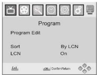 LENCO DVP9412 - Ajustes de Administración de Programas - 1