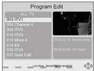 LENCO DVP9412 - Program Edit - 1