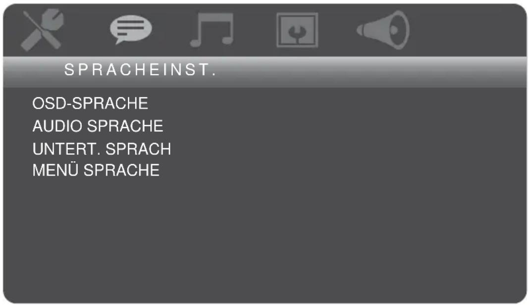 MEDION MD 84216 LIFE P72040 - Spracheinstellungen - 1