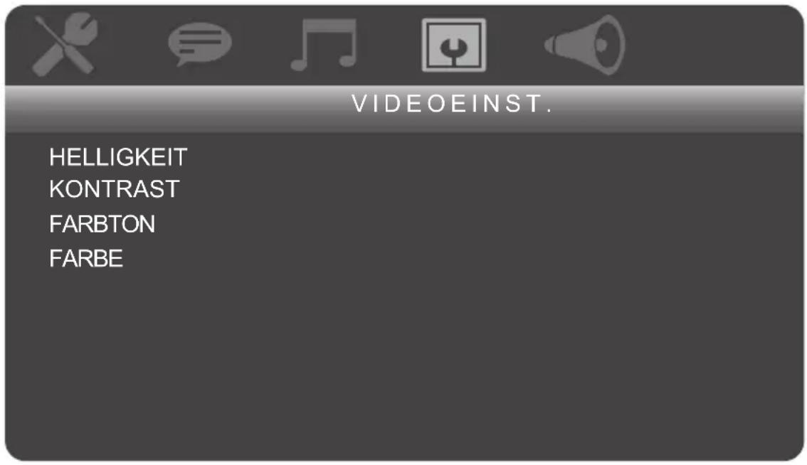 MEDION MD 84209 LIFE P72066 - Videoeinstellungen - 1
