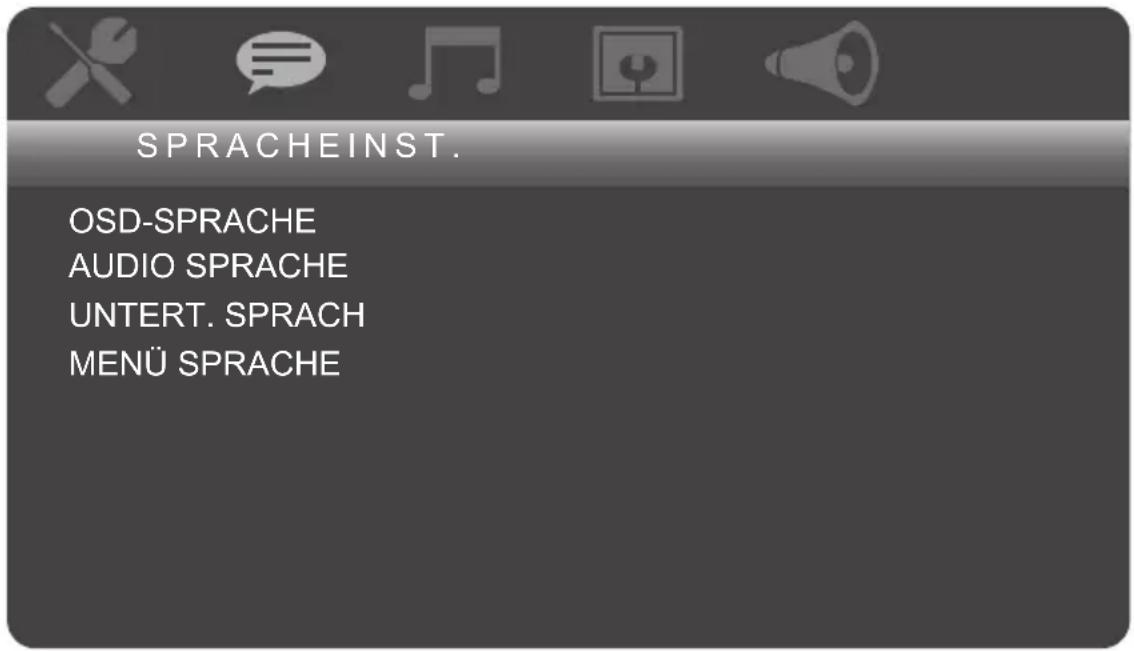 MEDION MD 84209 LIFE P72066 - Spracheinstellungen - 1