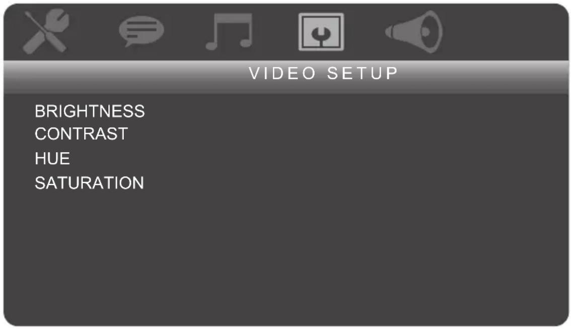 MEDION MD 84209 LIFE P72066 - Video-instellingen - 1