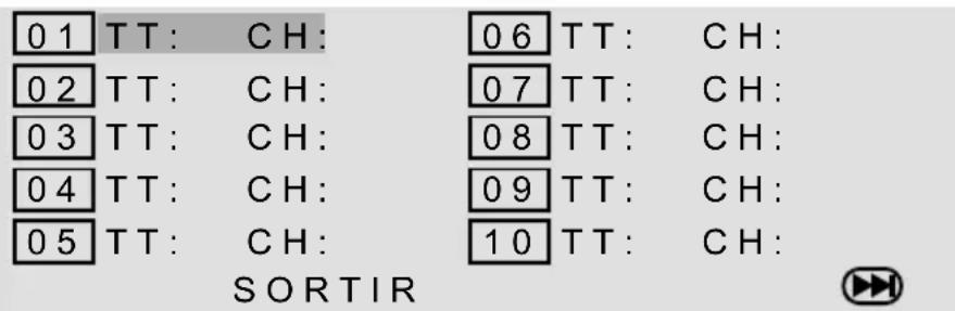 MEDION MD 84108 LIFE E72040 - Menu VOORKEURSINSTELLINGEN - 1