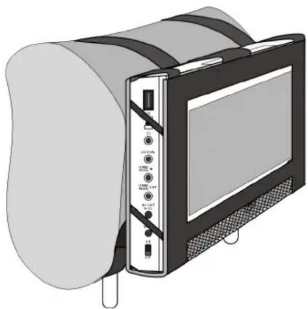 MEDION MD 82287 LIFE E72003 - Pour fixer l'étui et l'appareil : - 2