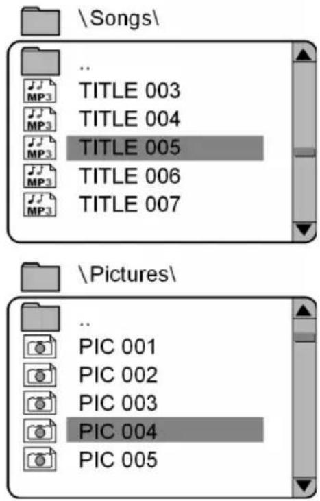 MEDION MD 82287 LIFE E72003 - Navigeren op MP3- en JPEG-media - 1