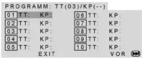 MEDION MD 82287 LIFE E72003 - Menu de programmation du CD Menu de programmation du DVD - 2
