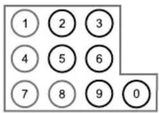 Difrnce PDVD9000TWIN - Numeric Keypad - 1