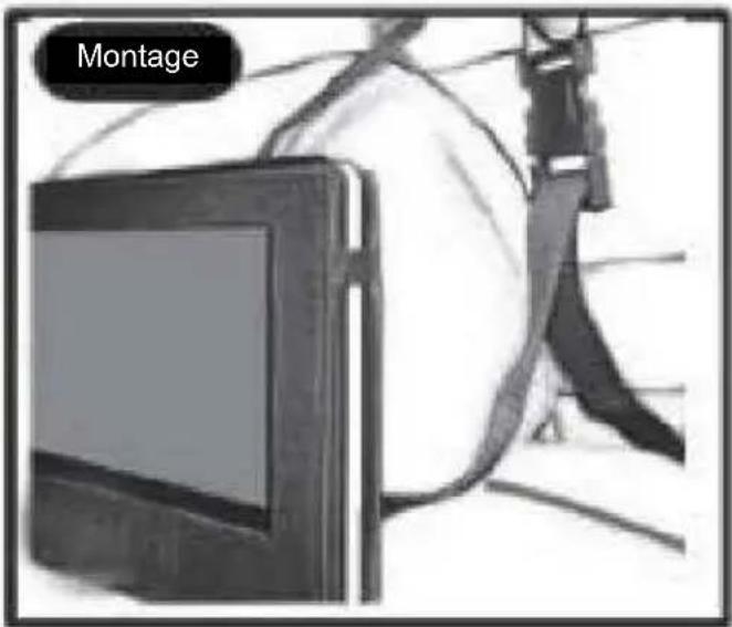 Difrnce PDVD9000TWIN - Montage im Fahrzeug - 2
