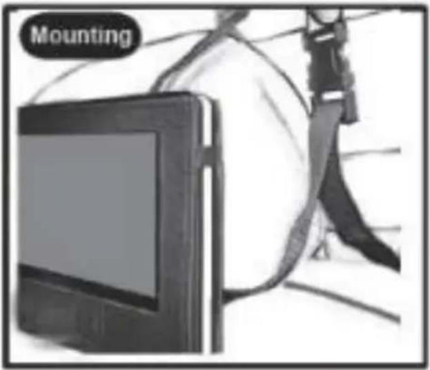 Difrnce PDVD9000TWIN - Mounting in the Vehicle - 2