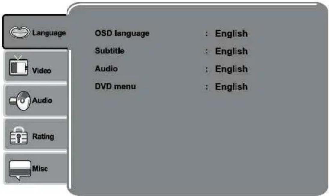 Difrnce PDVD9000TWIN - RÉGLAGES - 2
