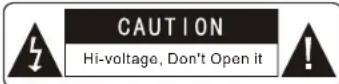 Difrnce PDVD7030 - Safety Precaution - 1