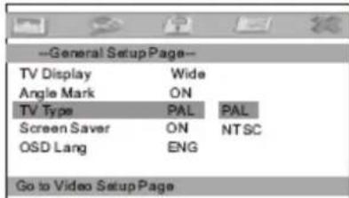 Difrnce PDVD7030 - Pagina Generale di Setup - 3