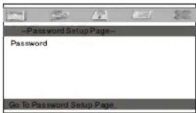 Difrnce PDVD7030 - Page de configuration du mot de passe - 1