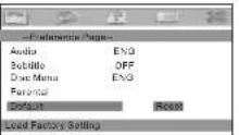 Difrnce PDVD7030 - Preference Page - 5