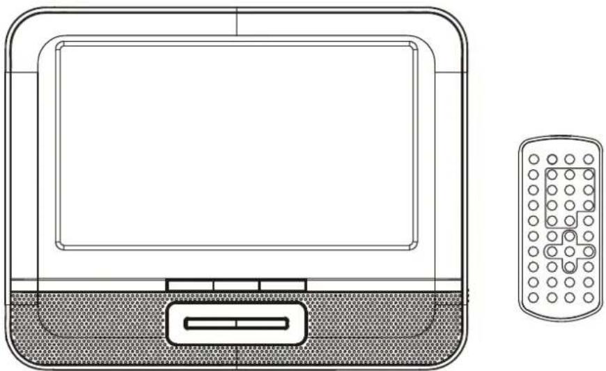 Difrnce PDVD7080 TWIN - Model: PDVD7080 TWIN - 1