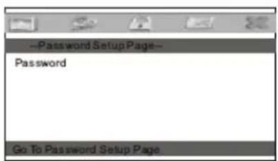 Difrnce PDVD7020 - Pagina de Configuração de Password - 1