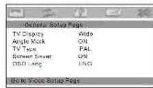 Difrnce PDVD7020 - System Setup - 1