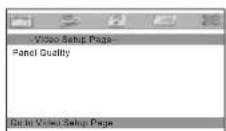 Difrnce PDVD7020 - Video Setup Page - 1