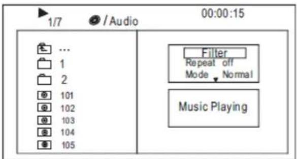 Axxion AXX1404 - Lecture de fichiers MP3/WMA/MPEG4 - 2
