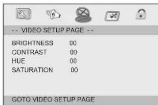 Axxion AXX1403 - Pagina video-instellingen - 1