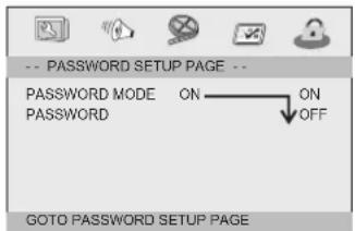 Axxion AXX1403 - Pagina wachtwoordinstellingen - 1