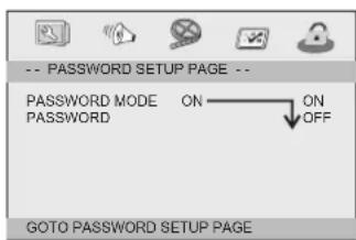 Axxion AXX1403 - Página de Configuración de la Contraseña - 1