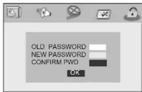 Axxion AXX1403 - Mot de passe Menu réglage - 1