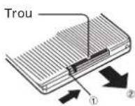 Axxion ADVP210 - Installer la batterie - 1
