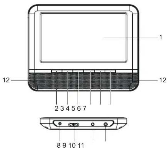 Axxion AXX204 - ZWEITBILDSCHIRM - 1
