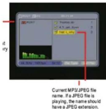 Axxion ADVP206 - Lecture de fichiers MP3 - 1