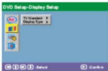 Axxion ADVP206 - menu Systeme-Affichage - 1