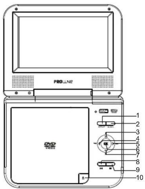 PROLINE DVDP763W - Aparato - 1