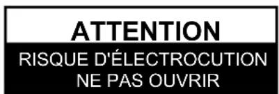 PROLINE DVDP763W - AVERTISSEMENTS : - 2