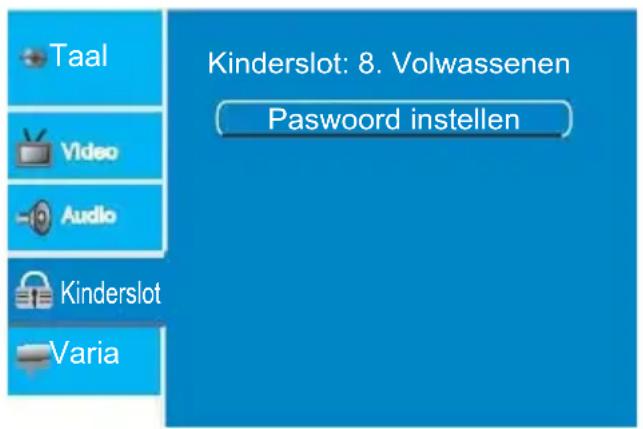 PROLINE DVDP763W - -Instelling van het kinderslot - 1