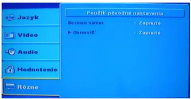 PROLINE DVDP763W - - Nastavenia Misc (Iné) - 1