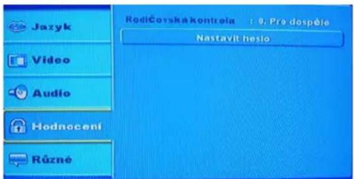 PROLINE DVDP763W - Nastaveni Rating (Hodnocení) - 1