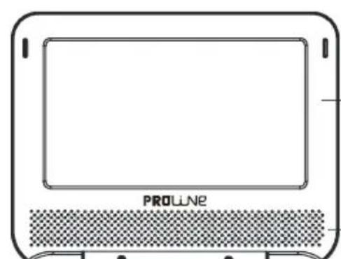 PROLINE DVDP770 - UMIESTNENIE OVLÁDACÍCH PRVKOV - 1