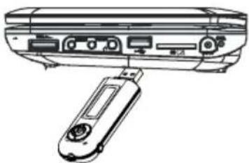 PROLINE DVDP770 - Pripojenie USB - 1