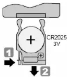 PROLINE DVDP39 - Installazione batteria telecomando - 1