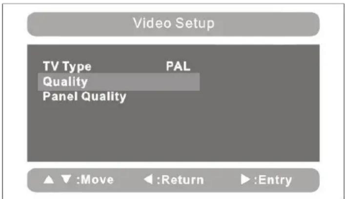 LOGICOM DJIX PVS 100240LN - REGLAGE DE LA QUALITE DES ECRANS - 1