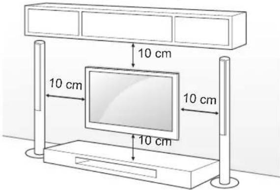 LG 32LA620S - Montar na parede - 1