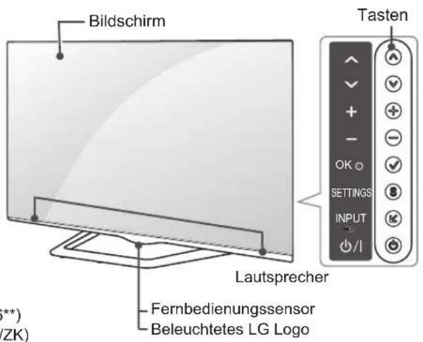LG 32LA620S - Gehäuse und Bedienelemente - 2