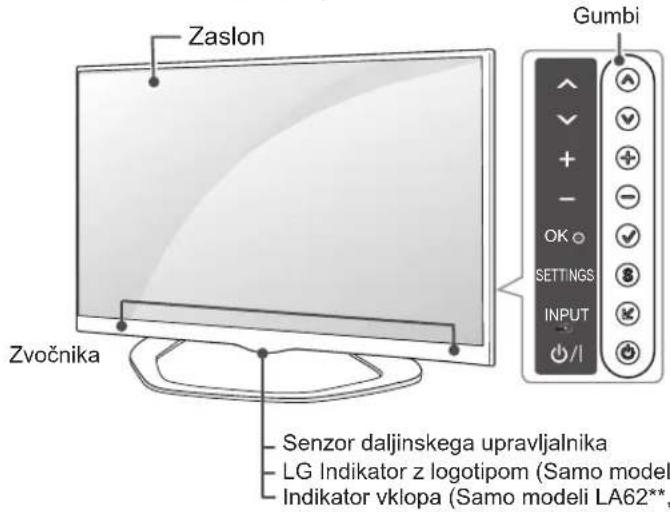 LG 32LA620S - Del in gumbi - 1