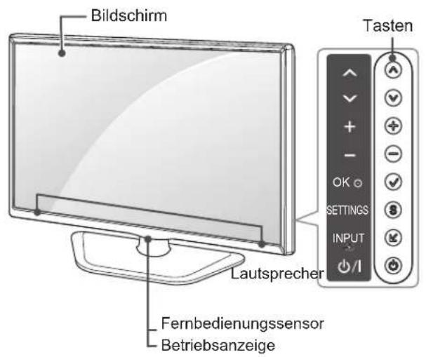 LG 32LA620S - Gehäuse und Bedienelemente - 4