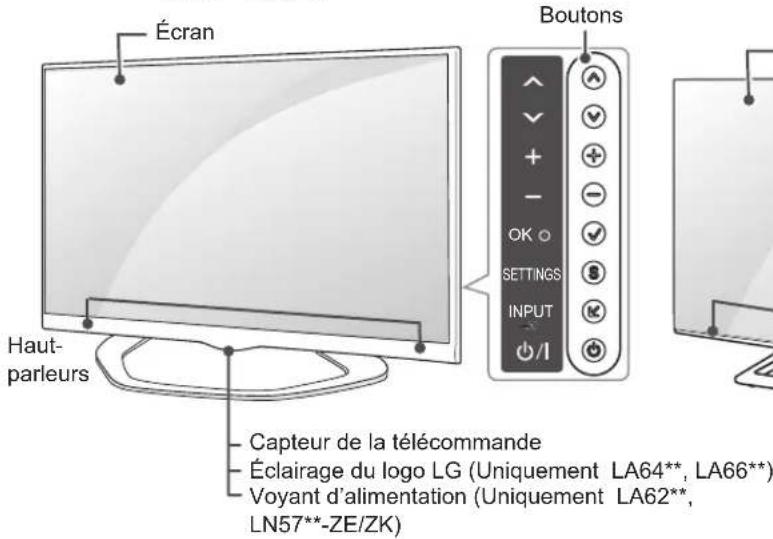LG 32LA620S - Pièces et boutons - 1